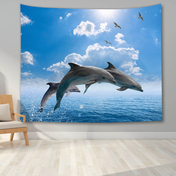 cw-undersea-world-tapestry-wall-hanging-turtle-shark-mermaid-dolphin-tapestry-3d-printed-wall-tapestry-for-living-room-bedroom-dorm