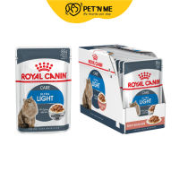 Royal Canin โรยัล คานิน อาหารเปียก แบบเพาช์ สำหรับแมวโต สูตร Ultra Light