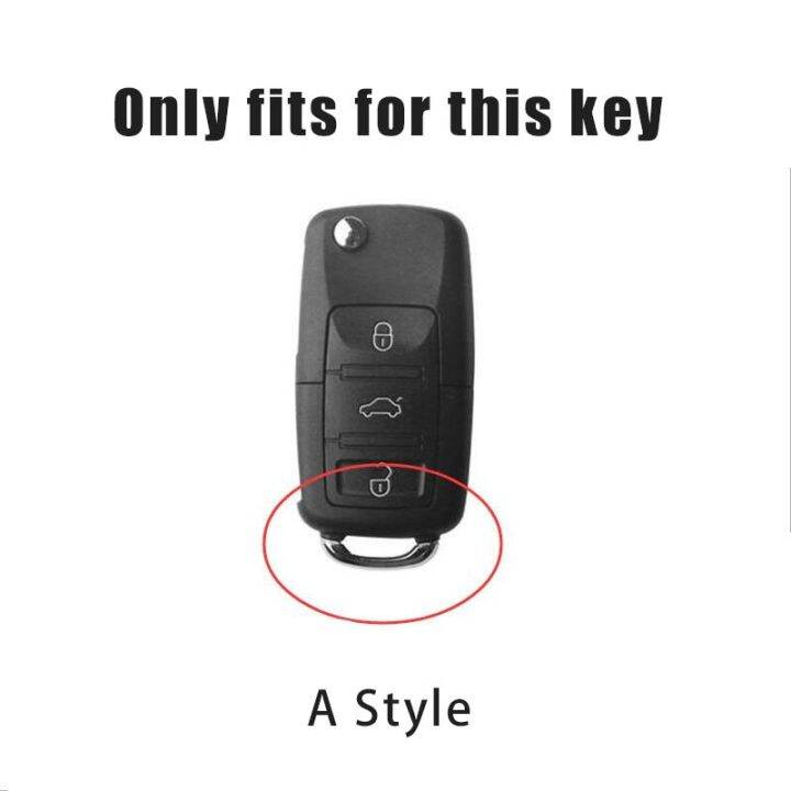 zinc-alloy-car-key-cover-case-holder-shell-for-vw-volkswagen-polo-tiguan-passat-b5-b6-b7-golf-4-5-6-mk6-jetta-lavida-accessories