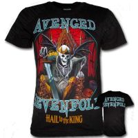 เสื้อวง Avenged Sevenfold HailToThe King The Roxx ร็อค ไซส์ S M L XL 2023