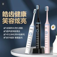 Rongshida electric toothbrush adult soft brush head cleaning whitening waterproof USB rechargeable