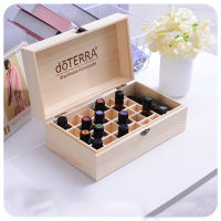 กล่องเก็บน้ำมันหอมระเหย Doterra กล่องกล่องเก็บกล่องไม้ขนาดเล็กกล่องเก็บน้ำมันหอมระเหยสามารถแกะสลักได้