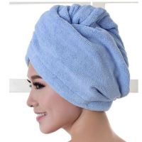 Thicken Microfiber Hair Drying Towel Fast Drying Hair Cap Spa Head Cap Hat