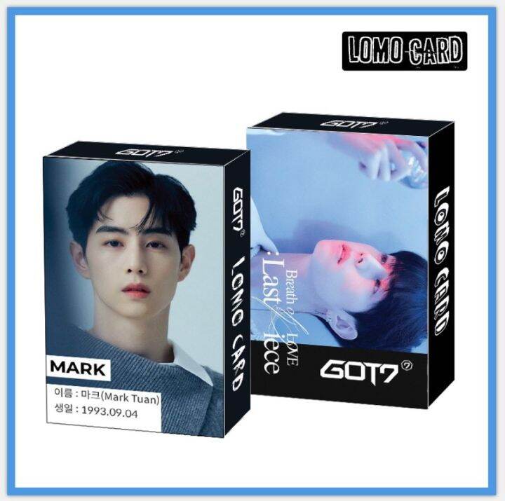 การ์ดโลโม่-โฟโต้การ์ด-got7-30-ชิ้น-กล่อง-8-5-5-5-ซม-โลโม่การ์ด-lomocard-kpop-mark-มาร์ก-jackson-แจ็กสัน-yugyeom-bambam-แบมแบม-jinyoung-youngjae-ย็องแจ-jb