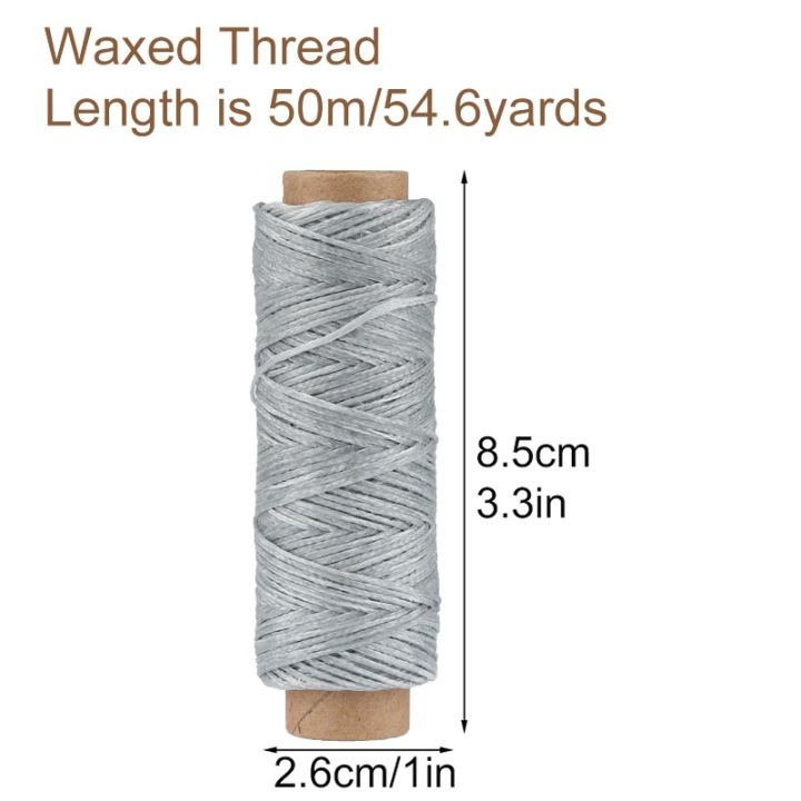 hot-lozklhwklghwh-576-hot-w-fenrry-flat-waxed-thread-for-leather-sewing-string-polyester-cord-craft-stitching-bag-bookbinding-sail-bracelet-braid-jewelry