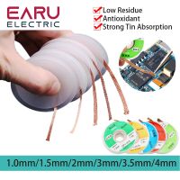 【YD】 Desoldering Braid Solder Remover Wick Wire 1.5mm 2mm 2.5mm 3mm 3.5mm 1.5M Welding Tin Sucker Cable Lead Cord Flux Repair