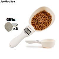 ☇ Pet Food Scale Electronic Measuring Tool The New Dog Cat Feeding Bowl Measuring Spoon Kitchen Scale Digital Display 250ml