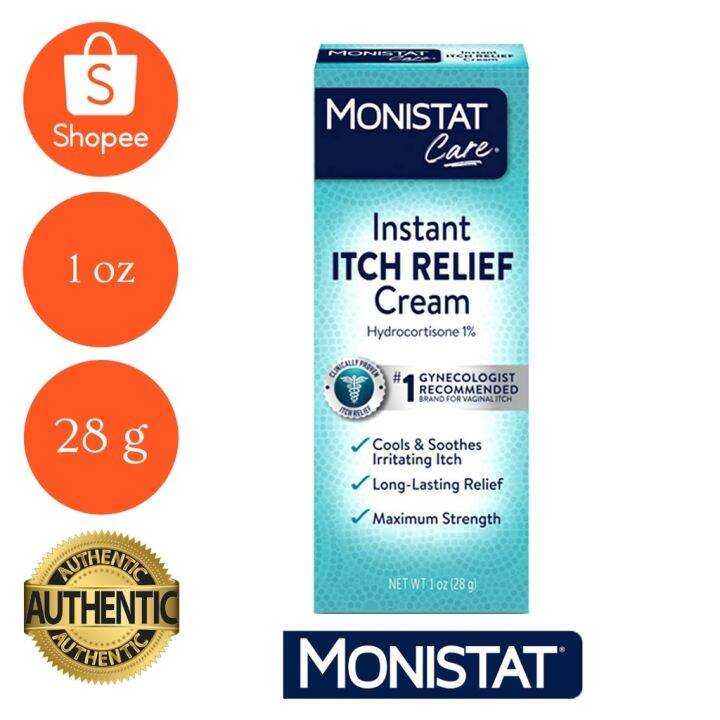Yeast Infection Itchy After Monistat MONISTAT CARE INSTANT ITCH RELIEF CREAM MAXIMUM STRENGTH FORMULA FOR