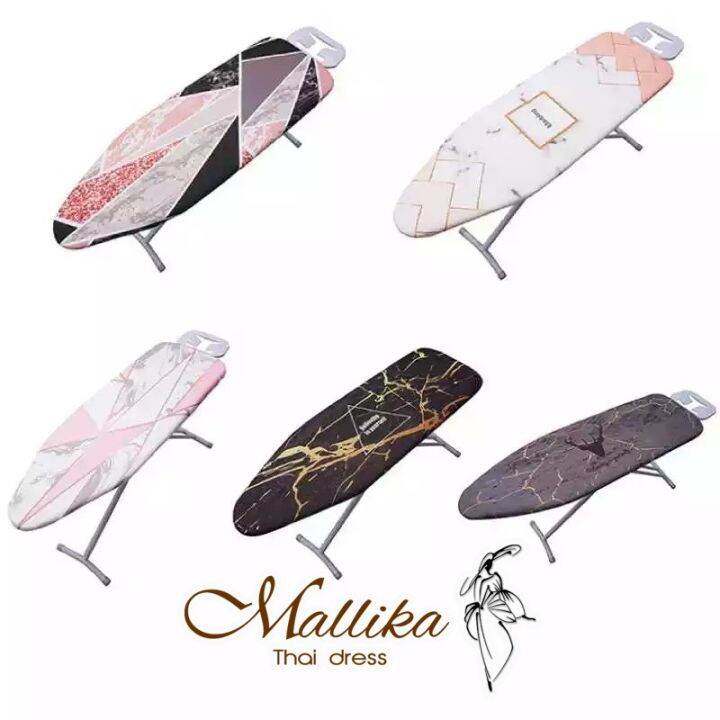 mallika-thaidress-140-50cm-ironing-board-cover-resist-scorching-and-printed-ironing-board-cover-protective-non-slip