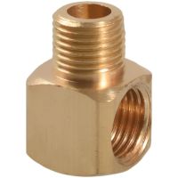 M6 M8 M10 1/8 1/4 3/8 BSP Female Male Brass 90 Degree Elbow Pipe Fitting Coupler Connector Water Lubrication Tubing Block