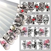 【YF】❈⊕๑  1pcs Designs Decals Tattoos Sliders Manicure Transfer Sticker Tips Decoration BESTZ731-760