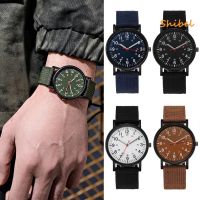 2023 AgHP  Men Quartz Watch Accurate Soft Wristband Nylon Braided Luminous Sports Wrist Watch for Daily Wear