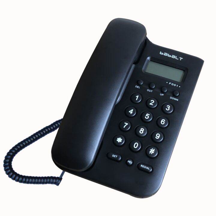 Corded Telephone Black Caller ID Telephone Basic Desk Wall Mountable   Efe2575e7f7785c0ffdd5f0255c2d304  720x720q80 