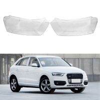 Car Front Headlight Head Light Lamp Lens Shell Cover Replacement For-Audi Q3 2010-2015