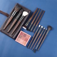 OVW Makeup Brushes 12PCS Premium Natural Big Powder Concealer Eyeshadow Eyeliner Blending Highlight Brush Set maquillaje Makeup Brushes Sets