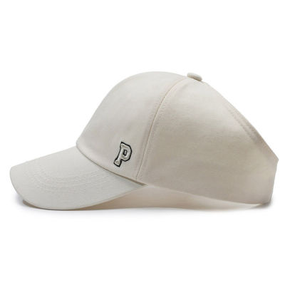 EAGLEBORN ใหม่ผู้หญิงหมวกปัก P จดหมายผมหางม้าหมวกเบสบอลอาทิตย์หมวกหมวกเบสบอลผู้หญิงฤดูร้อนกีฬา Visor หมวกดวงอาทิตย์