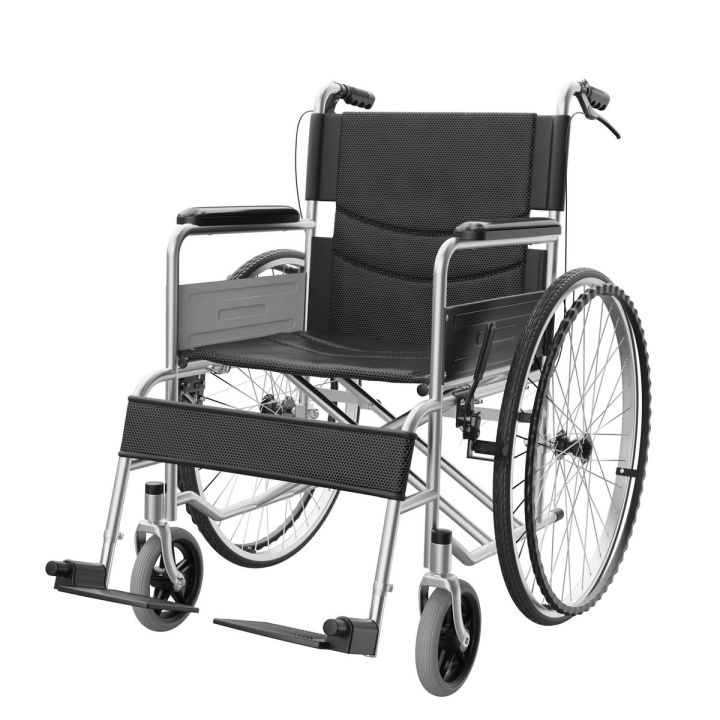 wheelchair-รถเข็นผู้ป่วย-wheelchair-พับได้-วีลแชร์-พับได้วีลแชร์-folding-wheelchair-solid-tire-no-inflation-รถเข็นผู้สูงอายุ-รถเข็นผู้ป่วย-วีลแชร์-พับได้-พกพาสะดวก