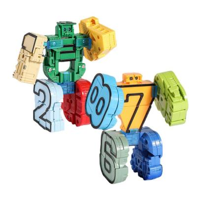 Alphabet Deformation Robot Toys Letters Transform Toys Education Early Education Building Blocks Learning Gift for Boys and Girls classy