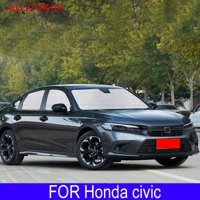 【CW】 For Honda2019 2022 Sunshades UV Protection CurtainShade FilmFront Windshield Cover Protector Car Accessories