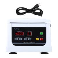 4000R/min TD4C Tabletop Type Low Speed Centrifuge Machine for Laboratory Main unit +12*5ML/7ML vacuum blood collection tube rotor (US standard 110v)