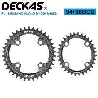 DECKAS 94 + 96 BCD จักรยาน Chainwheel 32T 34T 36T 38T จักรยาน MTB Chainring Mountain Crown รอบรูปไข่สำหรับ M4000 M4050 GX NX X1 Crank