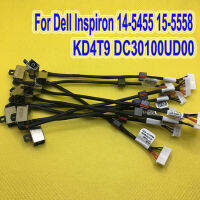 20-50pcs แล็ปท็อปใหม่คุณภาพสูง DC Power Jack ซ็อกเก็ตสำหรับ Inspiron 14-5455 15-5558 KD4T 9 DC30100UD00S