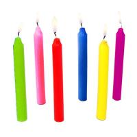 Cke CWwart12pcs Multicolor Christmas Candle Flame Colorful Wedding Party Birthday Candles Decoration Party Supp.lies