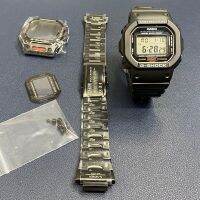 【September】 Watch Bezel Strap for Casio G-SHOCK DW5600 DW5610 GW-B5600 G5600E gwm5610 Mod Mecha Steel Titanium Watchband Case Accessories