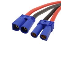 1Pair EC5 Male Plug / Female Socket Connector with Pigtail 10AWG Cable Silicone Wire for RC Battery Toys 15/30/50CM