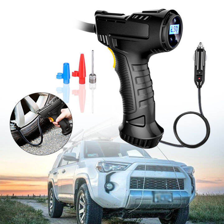 Cordless 12V Electric Car Tyre Inflators Pump Portable Tire Air