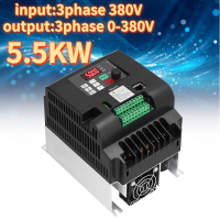 NFLIXIN ไดรฟ์ความถี่ตัวแปร VFD Vector Inverter Converter 3 Phase Input Output 5.5KW