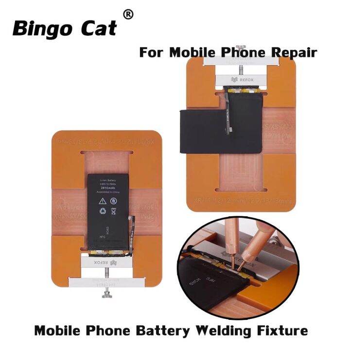 REFOX Rewa Cell Battery Welding Fixture for iPhone X to 13 max Repair