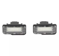 คู่ป้ายทะเบียนรถยนต์ LED 12V Fit  ไฟส่องป้ายทะเบียน สำหรับ Mercedes Benz C‑Class W203 5 ‑Door Station Wagon/Estate C240 C320