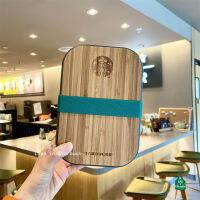 Starbuck 2021เทศกาลเรือมังกร Zongzi แผง Bingshang สีปลอดภัยต่อสิ่งแวดล้อมฝาครอบไม้ไผ่สแตนเลสกล่องอาหารกลางวันบนโต๊ะอาหาร