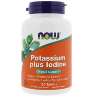 Now foods, Potassium Citrate, 99 mg, 180 Capsules