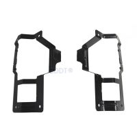 2 Pcs Fog Lamp Support for Pajero Sport K80 K90 2000-2006 MR482497 Front Light Steel Frame for Montero Sport Bracket for Nativa