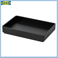 ถาด สีดำ ขนาด 10x15 ซม. SKOGSVIKEN สกูกสวีคเกน (IKEA)