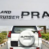 สติกเกอร์ติดด้านหลัง โตโยต้า แลนด์ครูซเซอร์ พราโด้ สติกเกอร์ Toyota * LAND CRUISER PRADO * Logo Car Auto Rear Trunk Emblem Badge Sticker