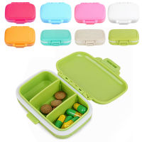 1pc Foldable and Portable Daily Vitamin Medicine Pill Case Container Travel Storage Organizer Container Case