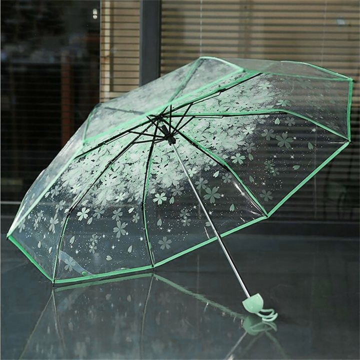 transparent-clear-sakura-umbrella-cherry-blossoms-rain-umbrella-transparent-clear-umbrella-3-fold-umbrella-windproof