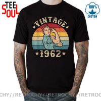 Retrochy Vintage 1962 T shirts men Born in 1962 T-shirt Strong made in 1962 tee shirt camisetas Birthday Gift Tshirt XS-4XL-5XL-6XL