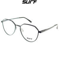 แว่นตา SURF รุ่น 6105-C2 เต็มกรอบสีเทาเข้ม วินเทจ Vintage โลหะ น้ำหนักเบา ใส่สบายแว่นตาแฟชั่น  (มีบริการตัดเลนส์สายตา ราคาถูก)