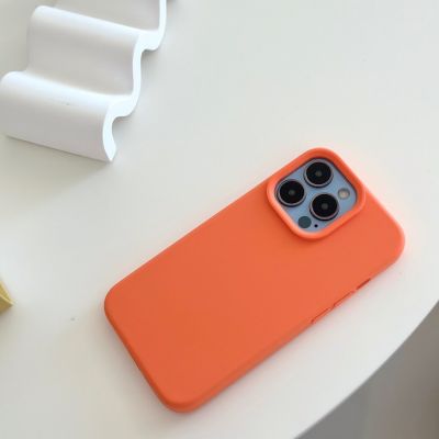 Silicone premium Case v.2 (orange colors)