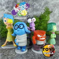 โมเดล inside out รวมตัวละคร มีทั้งหมด 5 ตัว สูง 9-12 cm