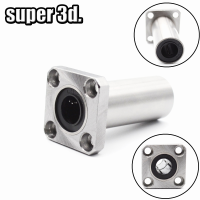 1Pcs LMK12LUU 12Mm Longer Round Flange Type Linear Bushing Ball Bearing สำหรับ3D Printer