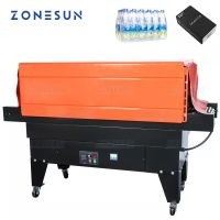 ZONESUN Automatic Shrink Wrapping Machine Heat Sealing Package Machine Plastic Packing Machine Tableware PVC Film Machine