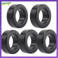 ZHENGE 5Pcs 42X24X16mm แหวนเฟอร์ไรต์ สีดำสีดำ เหล็กแกนทอรอยด์ ชุดเซ็ต วงแหวนขดลวดเหนี่ยวนำ ตัวกรอง emi/rfi