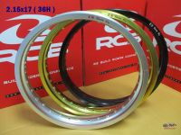 "US Racing Boy" ALUMINIUM POLISH WHEEL RIM 2.15x17 (dot 36) "SILVER" "GOLD" "BLACK" #วงล้อ อลูมิเนียม 2.15x17 (36รู) สีเงิน สีทอง สีดำ