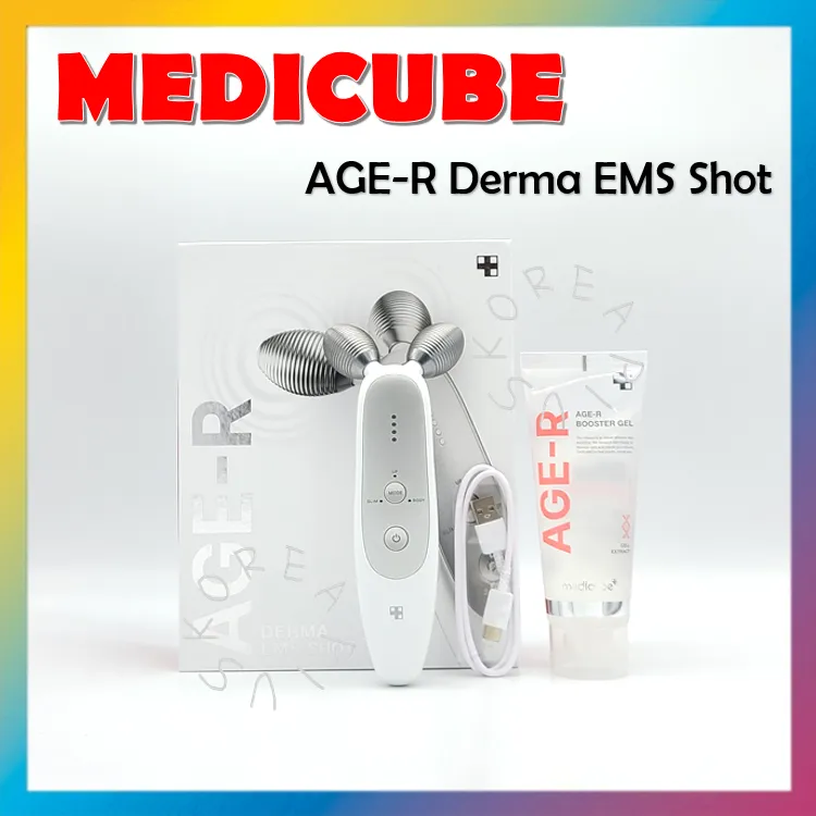 MEDICUBE] AGE-R Derma EMS Shot + Booster Gel 100ml | Lazada