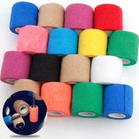 【CW】 1/2Pcs Bandage Adhesive Elastic Disposable Tape Sport Wrap Permanent Make Up Accessories